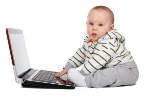 visual baby listening computer visual baby listening