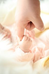 writing Baby holding finger develop writing