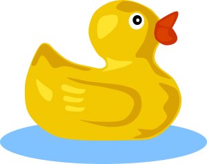yellow rubber duckie social emotional